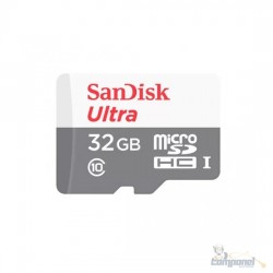 Cartão de Memória Micro SD Sandisk 32GB Class 10 + Adaptador